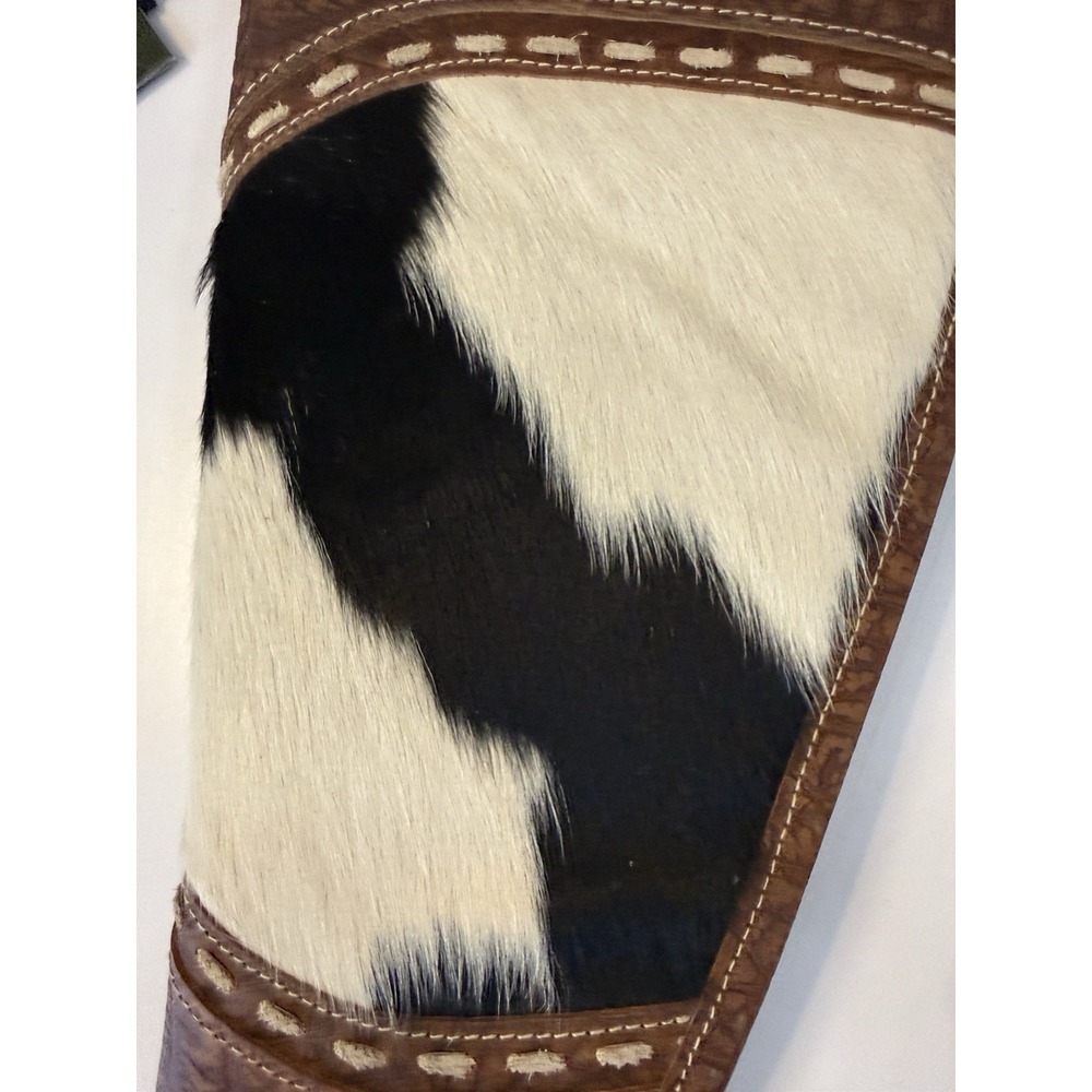 NWT Myra Bag Cowhide Leather Zippered Pistol Case Soft Handgun Storage Pouch - Picture 3 of 12